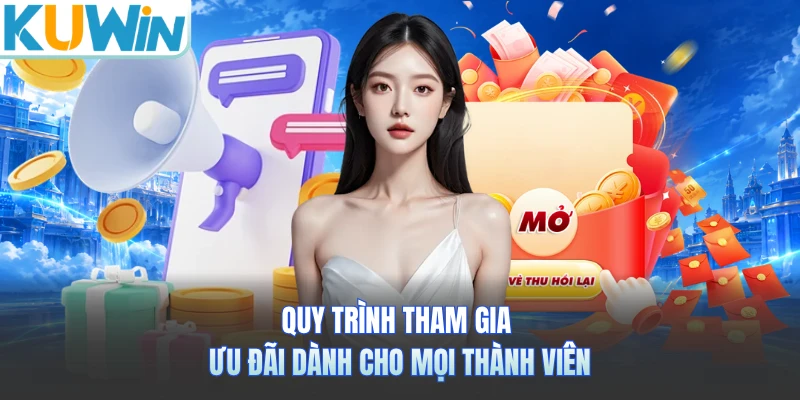 Quy trình tham gia ưu đãi dành cho mọi thành viên 